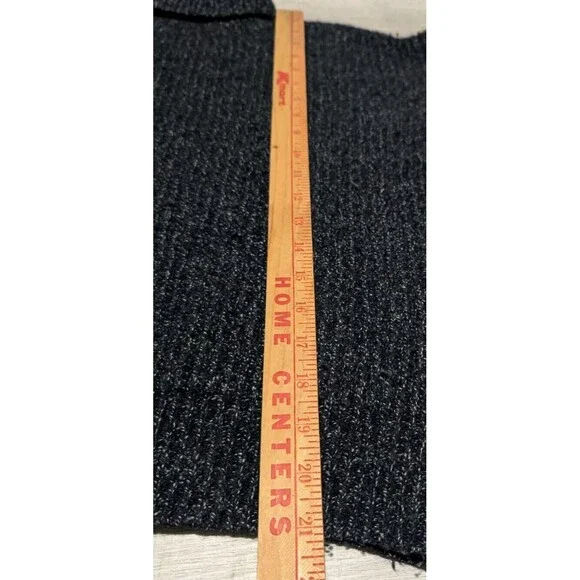 Celine Turtle Neck Cashmere Sweater Navy Blue Long Sleeve Pullover Women's Sz M